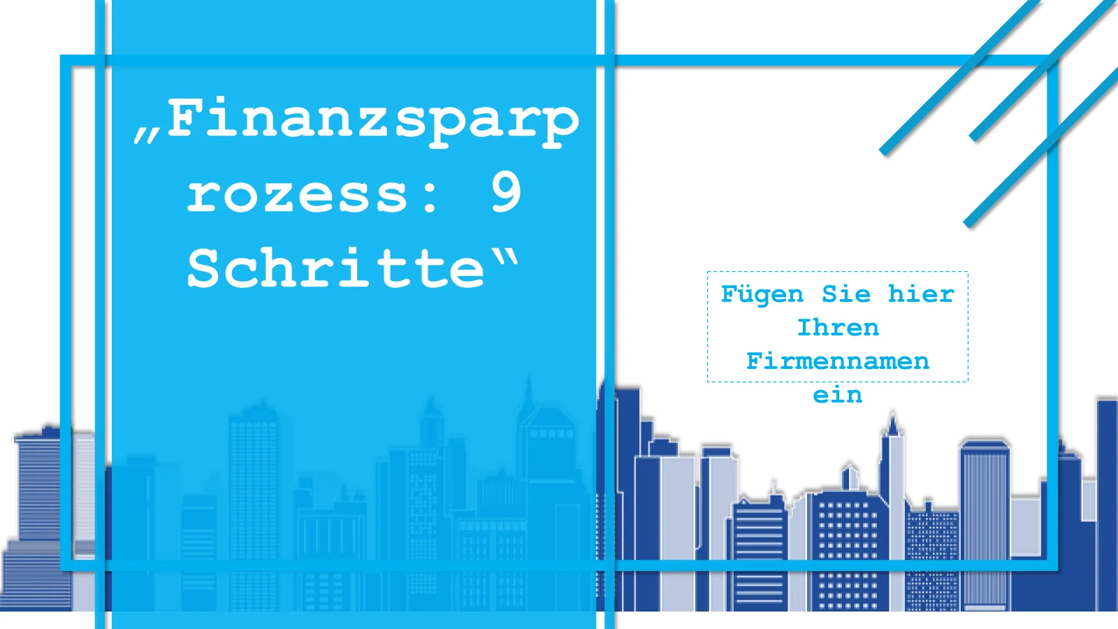 9 Schritte ClipArt-Illustrationsprozess PowerPoint-Vorlage