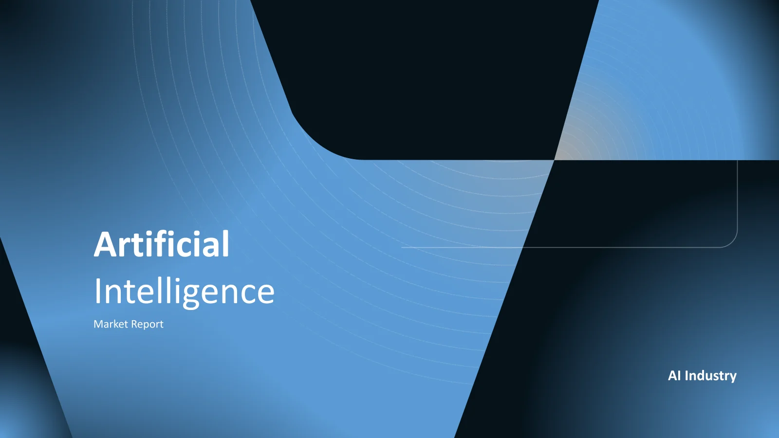 AI PowerPoint-Vorlage für Präsentationen