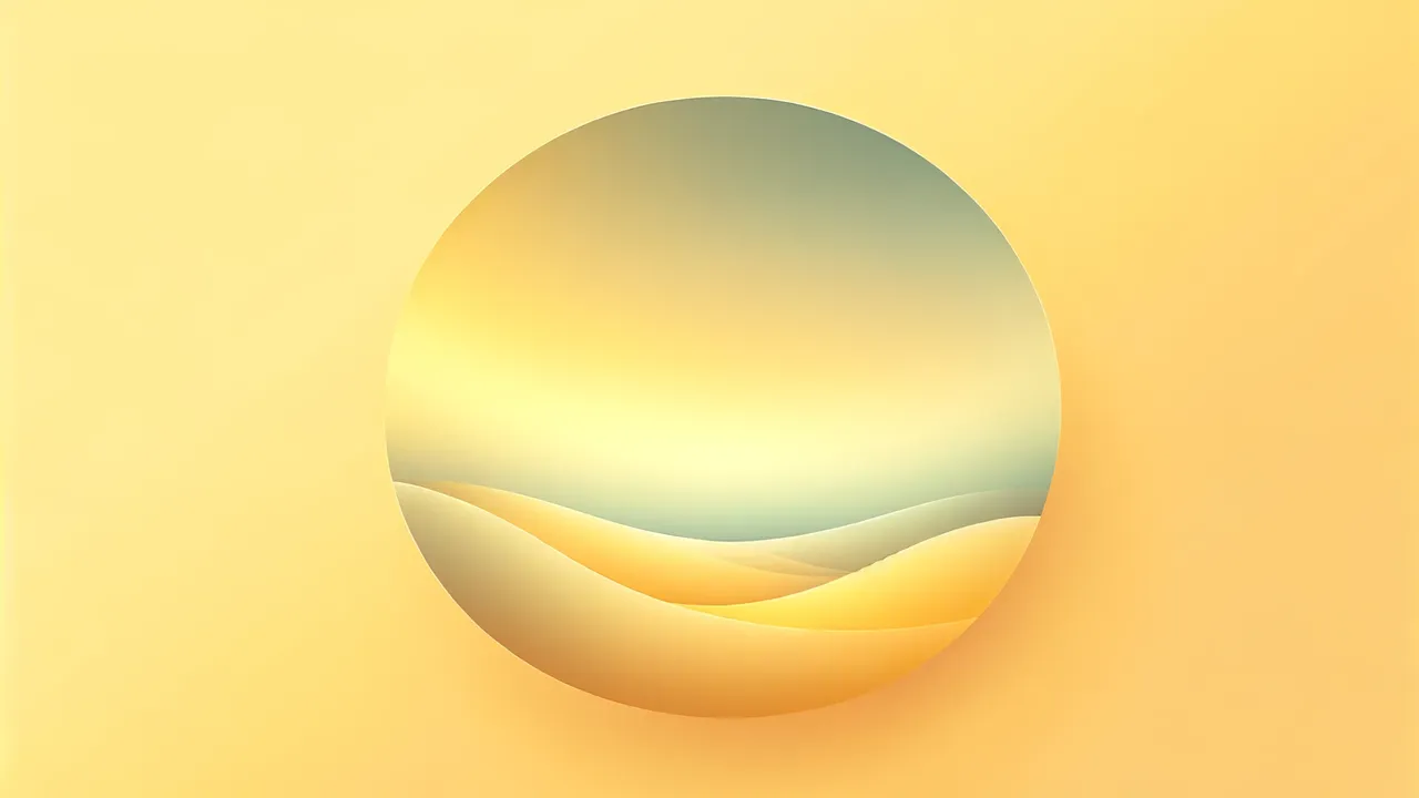 Gelbe Hintergrundvorlage mit Farbverlauf für Geschäftspräsentationen