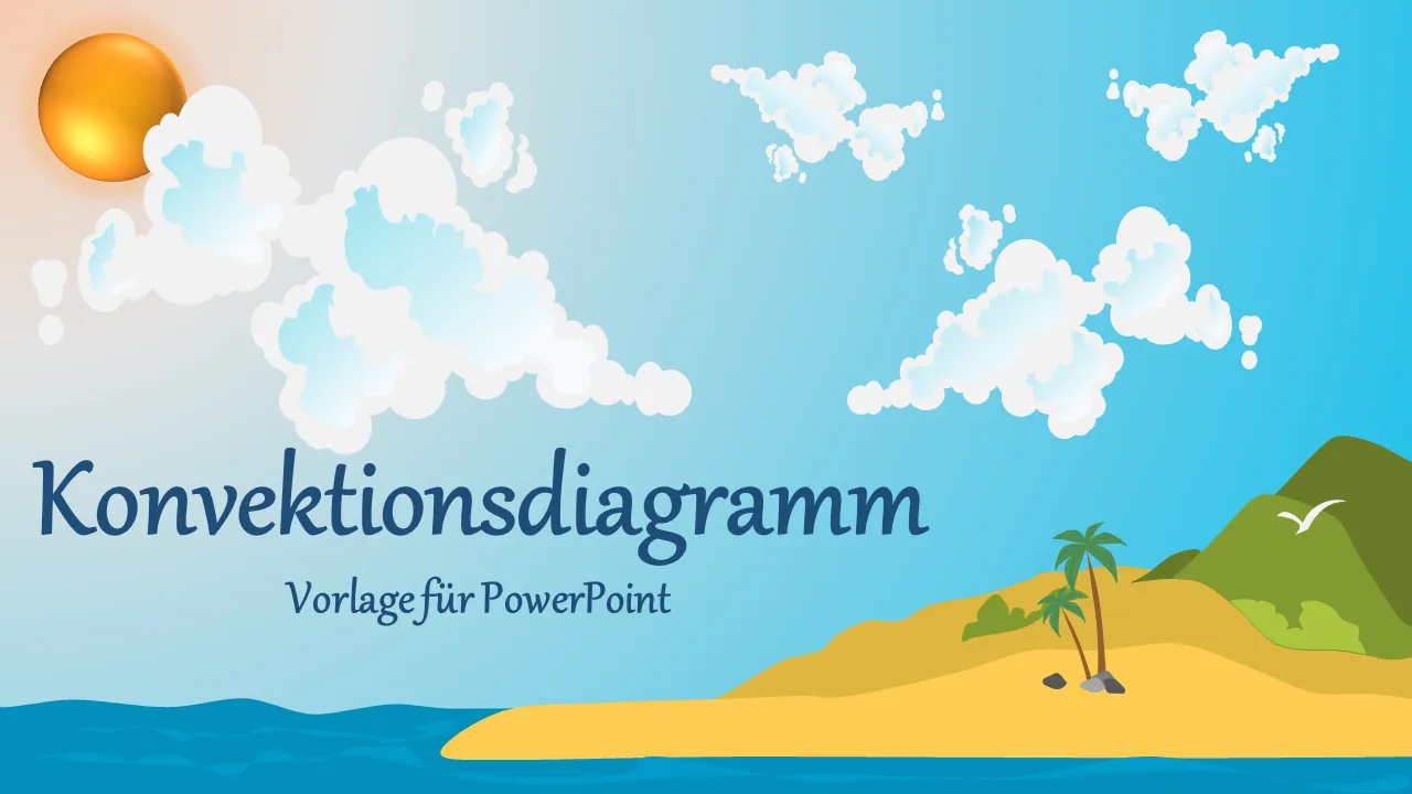 Konvektionsdiagramm-Powerpoint-Vorlage