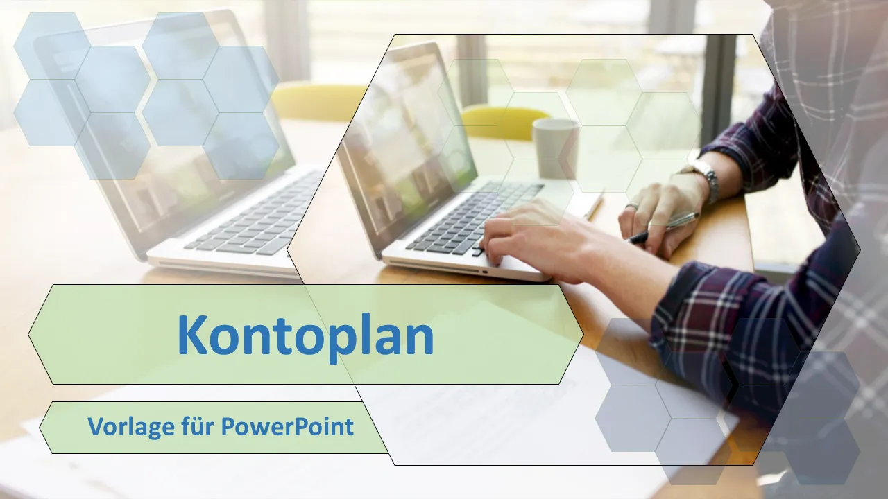 Powerpoint-Vorlage für den Kontoplan